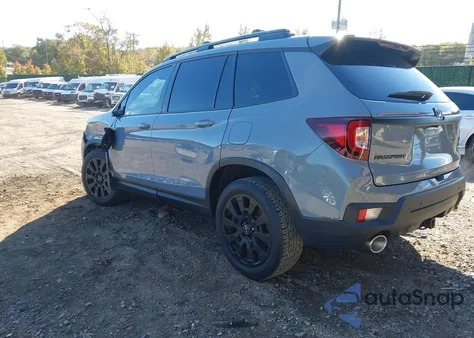 2023 Honda Passport Awd Trailsport из США, поврежденный, VIN 5FNYF8H66PB014800